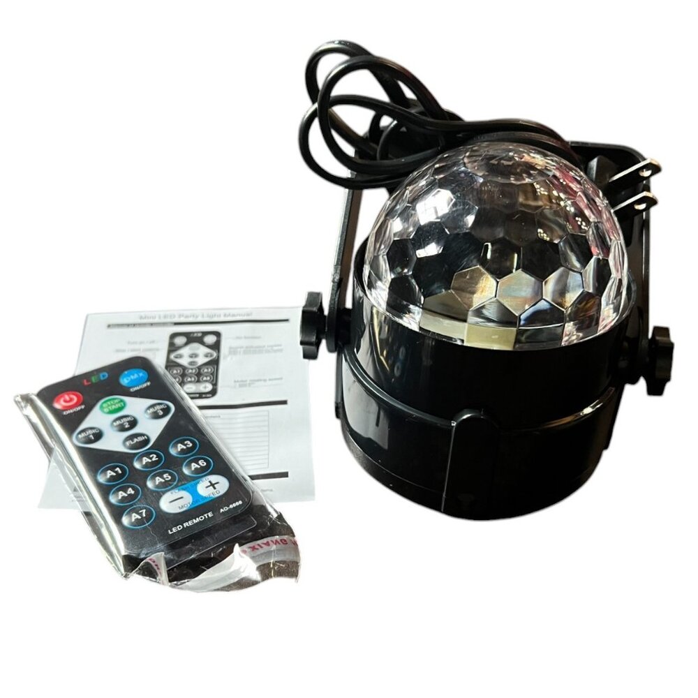LED Party Light Disco Ball with Remote Control - Picture 3 of 7
